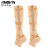 Zipper Compression Knee High Socks