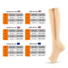 Zipper Compression Knee High Socks